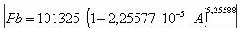 atmospheric pressure, altitude, sea level