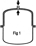 vase d'expansion, ouvert, ferme