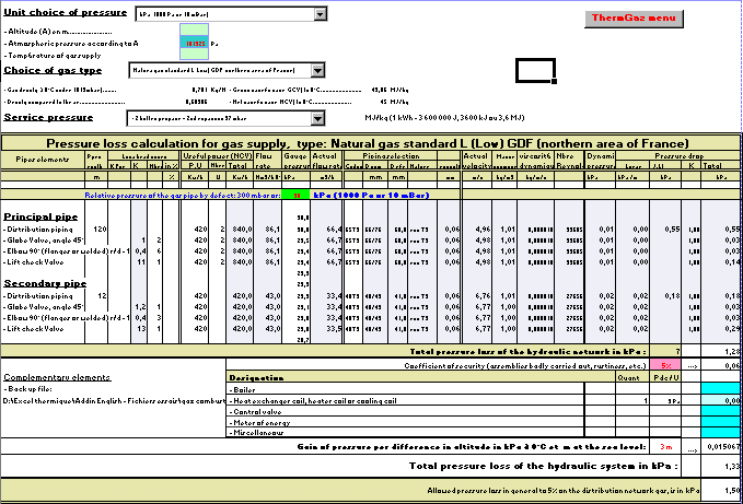 Commercial Gas Pipe Sizing Chart