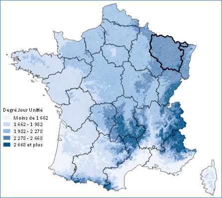 calcul consommation energie sainson de chauffe